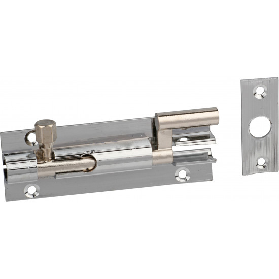 Barrel Bolt Chrome Plated Neck 50mm (1) Barrel Bolt Chrome Plated Neck 50mm (1)