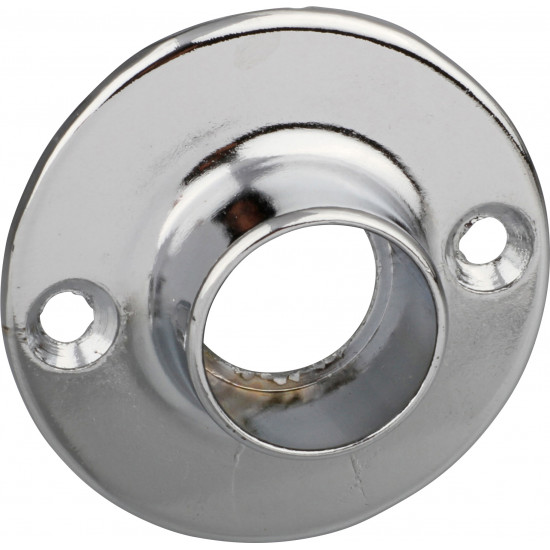 Bracket Flange Chrome Plated 19mm (2) Bracket Flange Chrome Plated 19mm (2)