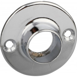 Bracket Flange Chrome Plated 25mm (2)