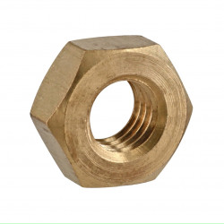 Hex Nut Brass 4mm (10)