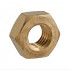 Hex Nut Brass 6mm (10)