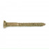 Solid Brass Wood Screw 4x50mm (10)