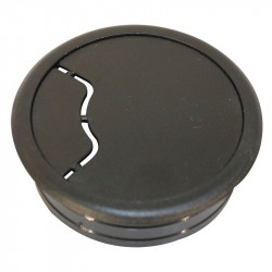 Cable Outlet Plastic Black (1)