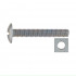 Gutter Bolt & Nut 6x25mm (200)