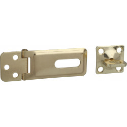 Hasp & Staple Brass Plated 55mm (1)