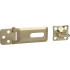 Hasp & Staple Brass Plated 75mm (1)