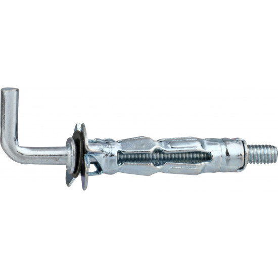 Hollow Wall Anchor L-hook 6x52mm (4) Hollow Wall Anchor L-hook 6x52mm (4)