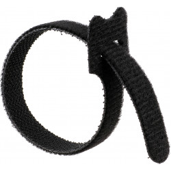 Velcro Cable Ties Black 12.5x200mm (10)