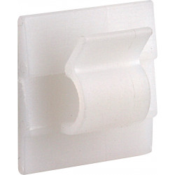 Mount Pad Cable Clamp White 12x26mm (10)