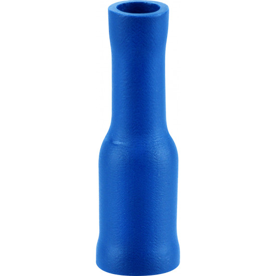 Pre-ins Bullet Terminal Female Blue 4mm (25) Pre-ins Bullet Terminal Female Blue 4mm (25)