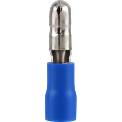 Pre-ins Bullet Terminal Male Blue 4mm (25)