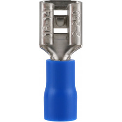 Pre-ins Female Disconnect Blue 6.3mm (8)