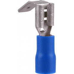 Pre-ins Piggy Back Terminal Blue 6.3mm (8)