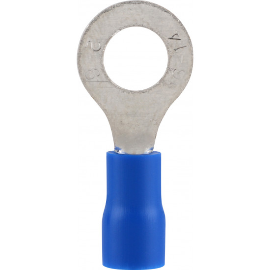 Pre-ins Ring Terminal Blue 8mm (25) Pre-ins Ring Terminal Blue 8mm (25)
