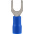 Pre-ins Spade Terminal Blue 4mm (25)