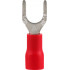 Pre-ins Spade Terminal Red 4mm (25)
