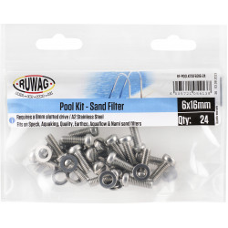Pool Kit - S& Filter 6x16mm (24)