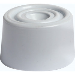 Rubber Door Stopper White (1)