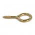 Screw Eye Yellow Passivated 18mm (10)