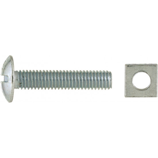 Stainless Steel Gutter Bolt & Nut 6x25 (5) Stainless Steel Gutter Bolt & Nut 6x25 (5)