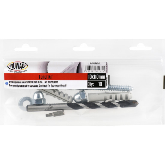 Toilet Kit 10x110mm (10) Toilet Kit 10x110mm (10)