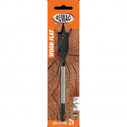 13.00mm Wood Flat Long Carded