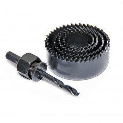 6pc H&yman Hole Saw Set