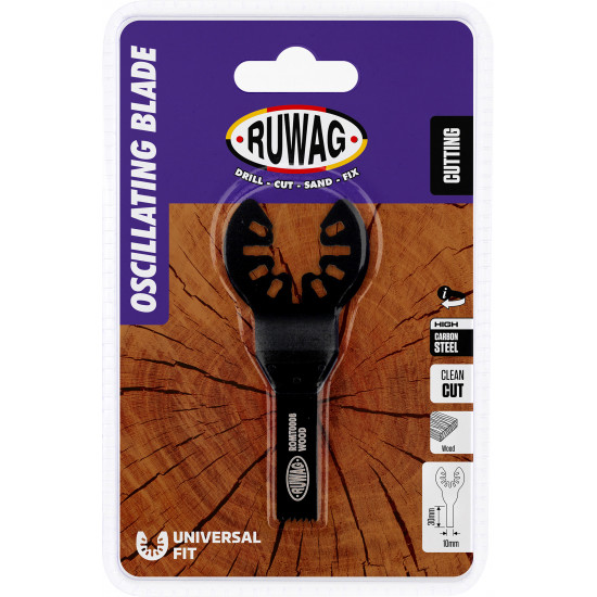 Oscillating Mult-tool Straight Blade For Wood 10mm Oscillating Mult-tool Straight Blade For Wood 10mm