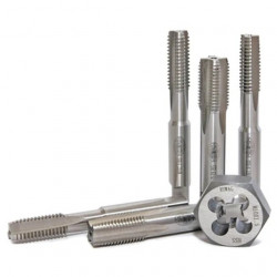 6mm X 1 Metric Coarse Tap Set (3) /pk
