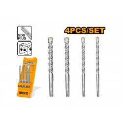 Drill Bit Set Sds+ 4pc