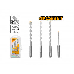 Drill Bit Set Sds+ 4pc