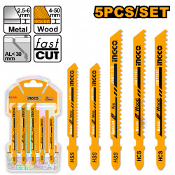 Blade Jigsaw Comb Set 5 Pc