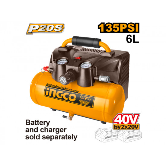 20v Ps+ C/l 40v Air Compressor 20v Ps+ C/l 40v Air Compressor