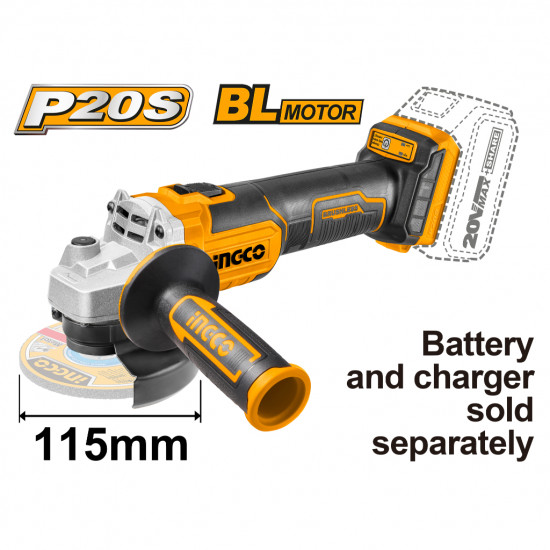 20v Ps+ C/l Grinder 115mm Brushless 20v Ps+ C/l Grinder 115mm Brushless