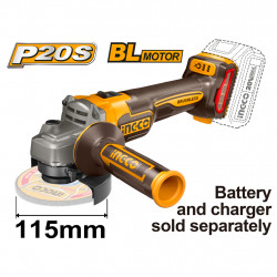 20v Ps+ C/l Grinder 115mm Brushless