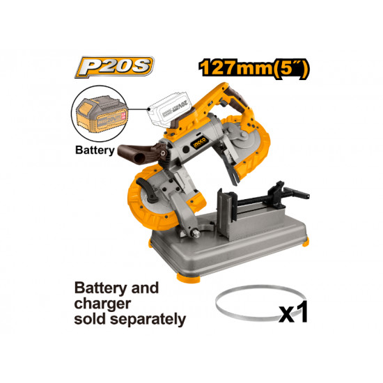 20v Ps+ C/l Band Saw 127mm X 127mm 20v Ps+ C/l Band Saw 127mm X 127mm
