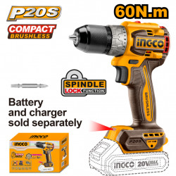 20v Ps+ C/l Drill 60nm Brushless
