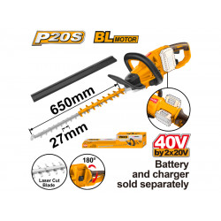20v Ps+ C/l 40v Hedge Trimmer