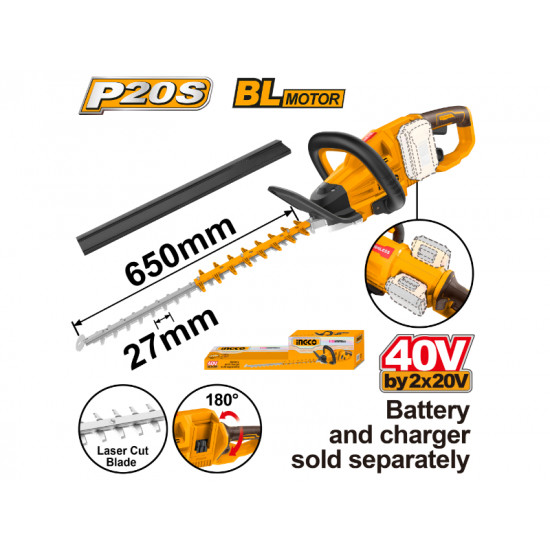 20v Ps+ C/l 40v Hedge Trimmer 20v Ps+ C/l 40v Hedge Trimmer