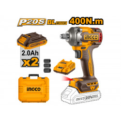 20v Ps+ C/l Wrench 400nm Imp B/less Kit 2bat