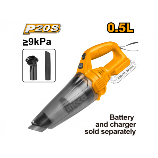 20v Ps+ C/l Hand Held Vacuum 0.5l 20v Ps+ C/l Hand Held Vacuum 0.5l