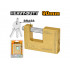 Padlock Ins Brass 90mm H/d
