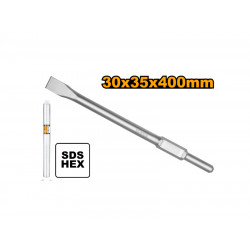 Chisel Hex Sds Flat 30x400x40mm
