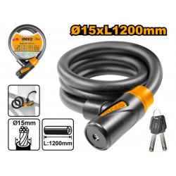 Lock Bicycle Pvc Coat 15x1200mm