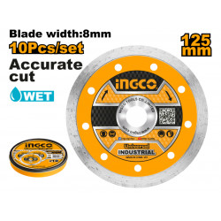 Disc Wet Diamond 125mm 10pc