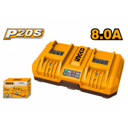 20v Ps+ Dual Charger 8a