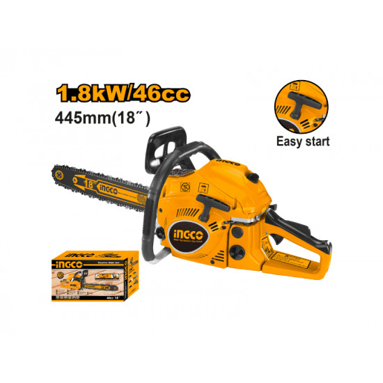 Chainsaw 18inch 46cc Pet 2st Chainsaw 18inch 46cc Pet 2st