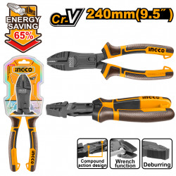Plier Compound Combination 240mm Cr-v