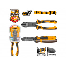 Plier Compound Diagonal 230mm Cr-v
