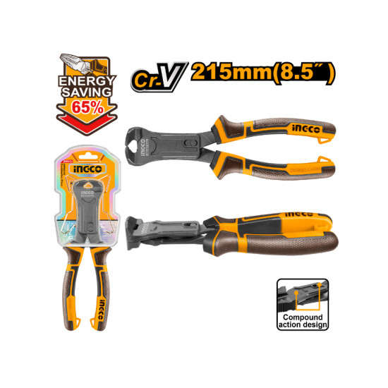 Plier Compound End Cutter 215mm Crv Plier Compound End Cutter 215mm Crv